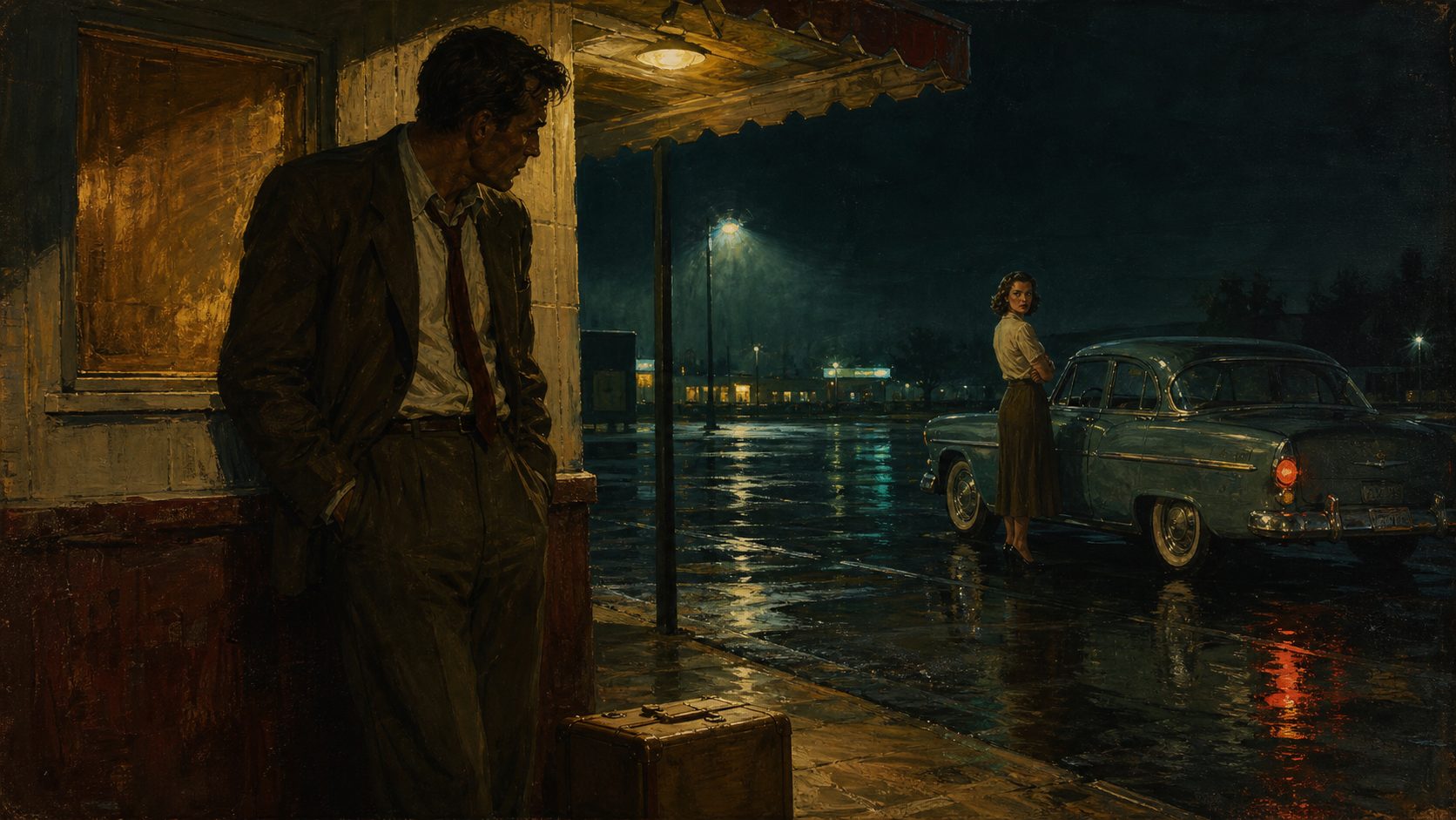 Hard-Boiled America series illustration